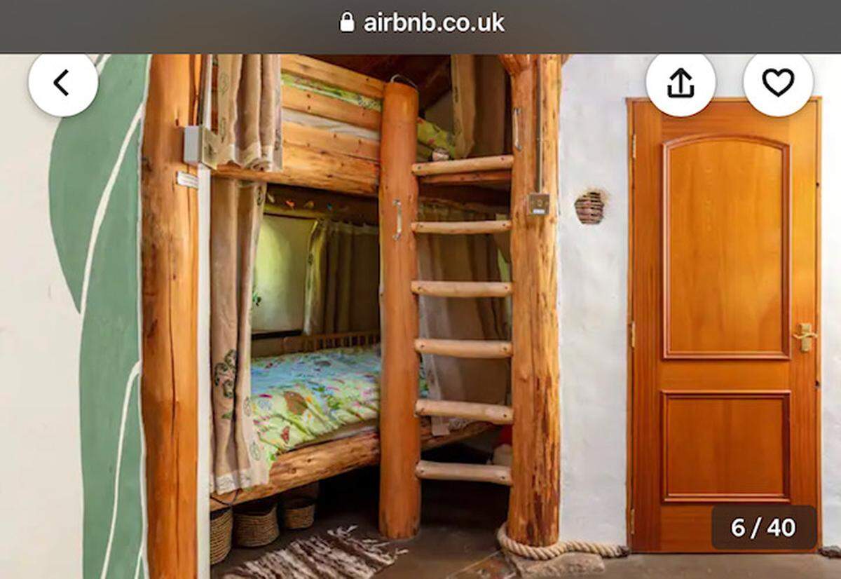 Sleeping area