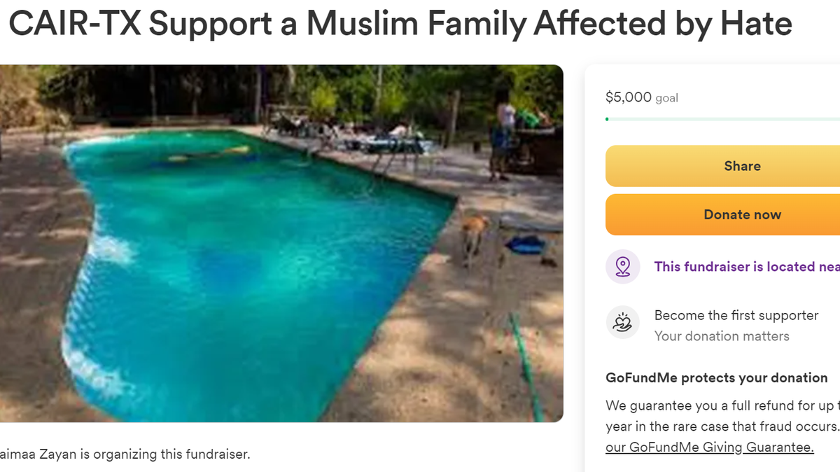 A Muslim mother and her children were attacked on May 19, 2024, by a white woman at an apartment complex swimming pool in Euless, Texas, authorities said. The defendant, Elizabeth Wolf, pleaded guilty in September 2025 to attempted murder and injury to a child.