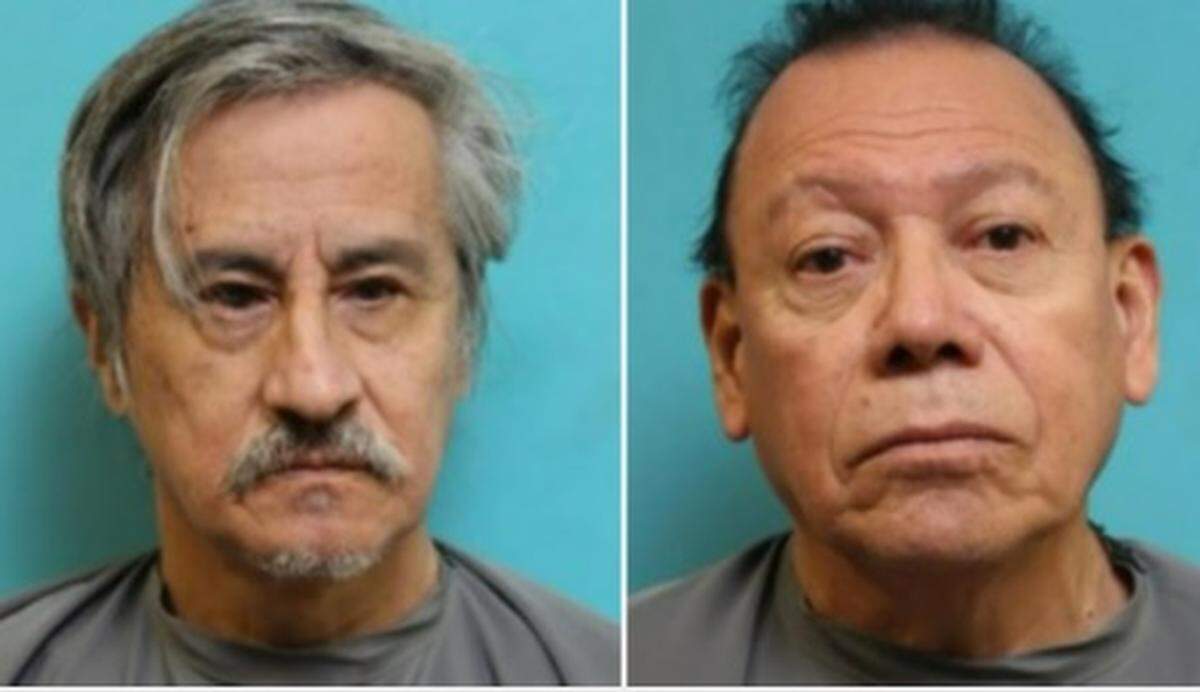 Carrollton church employees Luis Escobar, left, and Alvaro Jimenez face several charges of sexual assault of child involving a 14-year-old girl in 2018.