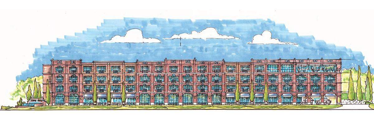 Bowie House Hotel, 3710-3736 Camp Bowie Boulevard, will be a four-story luxury hotel featuring 120 rooms with restaurant and bar space.