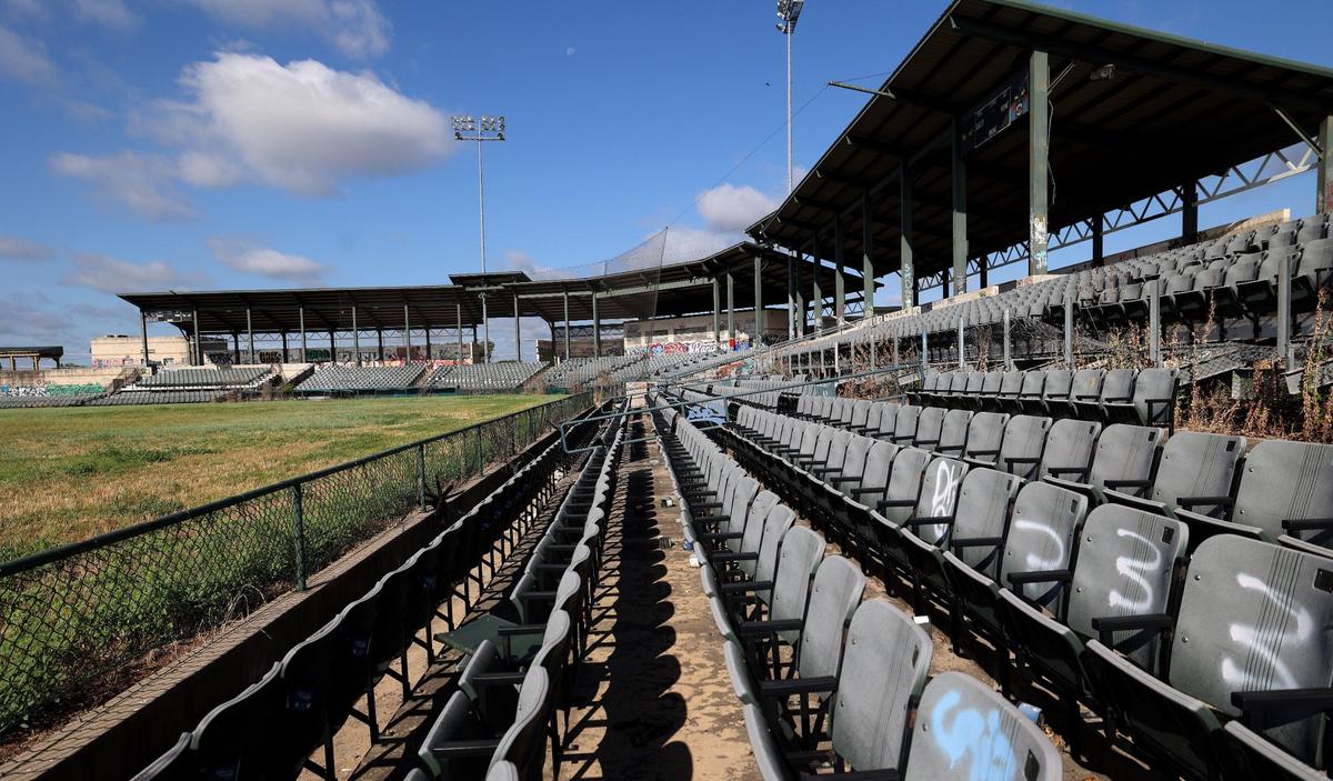 LaGrave Field on Wednesday, June 26, 2024, in Fort Worth. The Tarrant Regional Water District board voted 5-0 to tear down the stadium a consultant’s recommendation.