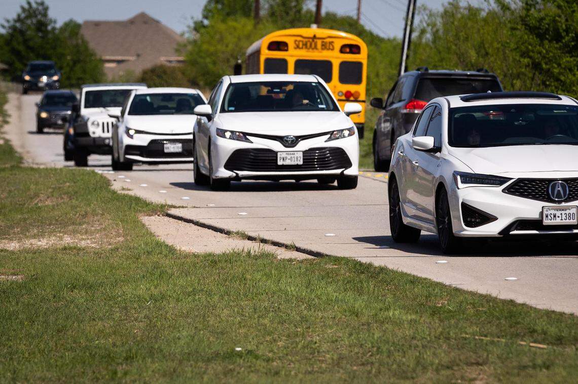 Cromwell Marine Creek Road in Fort Worth is one of the roads that could be improved by the 2022 bond election.