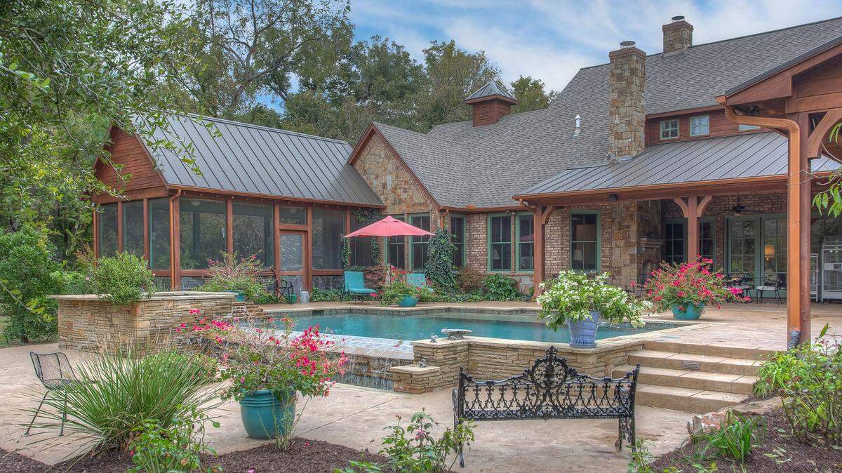 The home at 4377 Annetta Centerpoint Road is priced $1,475,000.