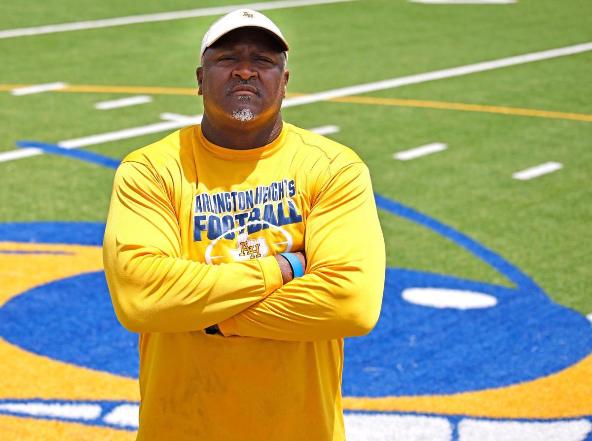 Arlington Heights head football coach Curtis James led the Jackets to the District 4-5A Division I championship and to the third round of the playoffs.