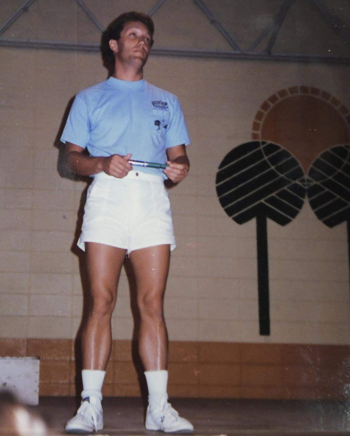 John Finley, former Travis Avenue Baptist Church youth minister, is shown in the 1980s.