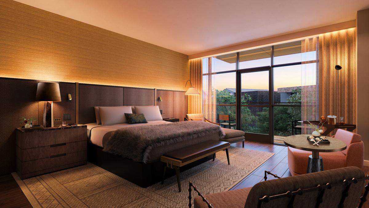 Hotel guests can check into Bowie House starting November 1.