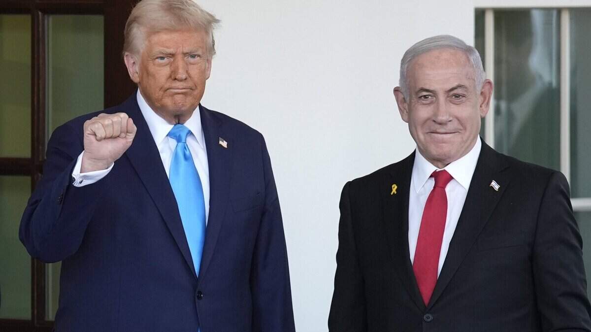 President Donald Trump and Israeli Prime Minister Benjamin Netanyahu