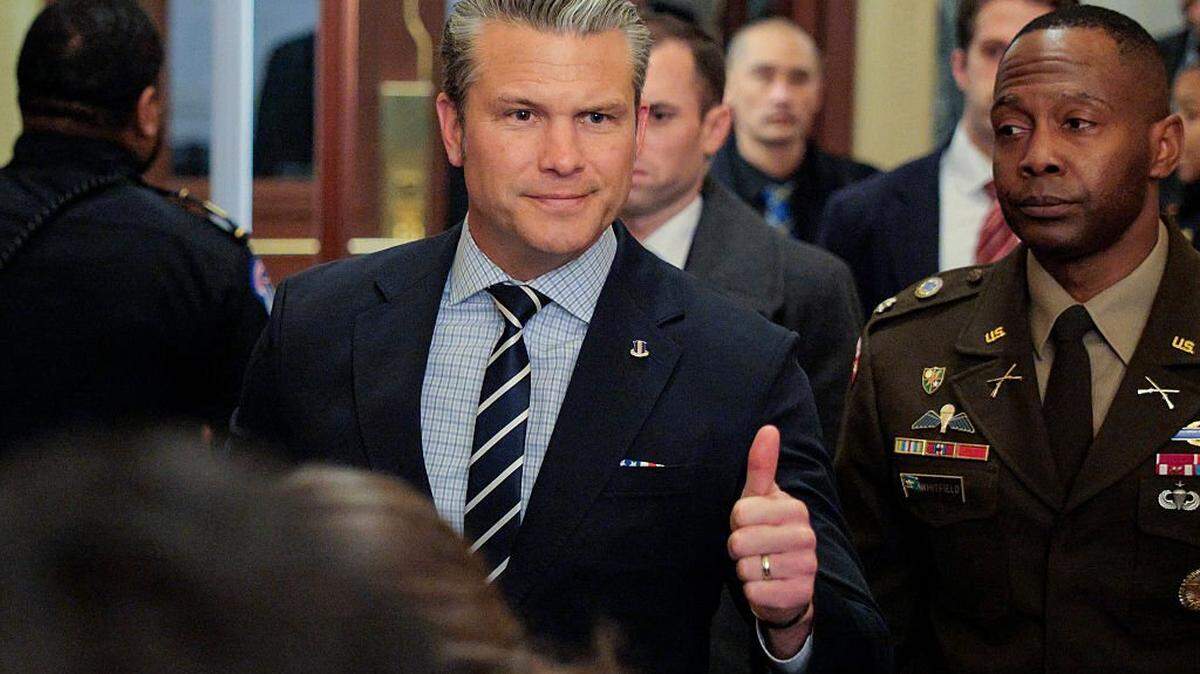 U.S. Secretary of War Pete Hegseth arrives for a briefing with bicameral congressional leadership at the U.S. Capitol on Jan. 5 Washington, D.C. The briefing addressed U.S. actions in Venezuela, including the capture of Venezuela's Nicolas Maduro and his wife, Cilia Flores.