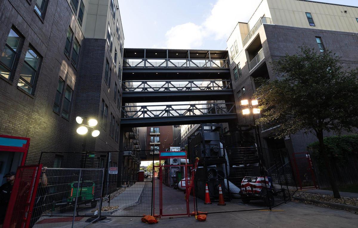 The Cooper apartments on Monday, July 7, 2025.