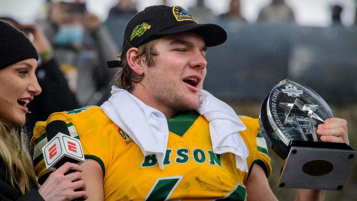 The Dallas Cowboys gave North Dakota State Bison fullback Hunter Luepke $200,000 to sign with them.