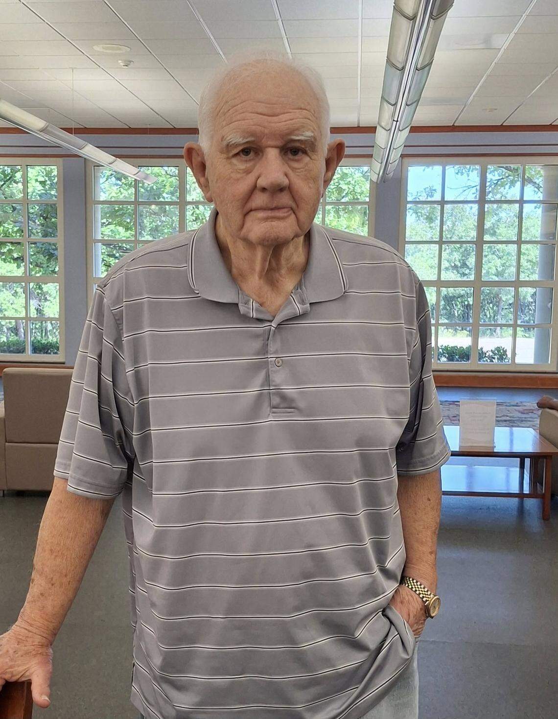 Former North Side High School history teacher and football coach Dan Lamb.