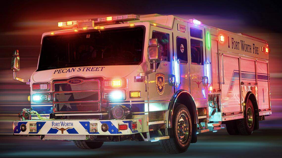Seven people received minor injuries in a multi-vehicle accident that closed lanes to traffic on the Chisholm Trail Parkway in Fort Worth early Tuesday morning, officials say. One of the vehicles involved in the crash caught fire.