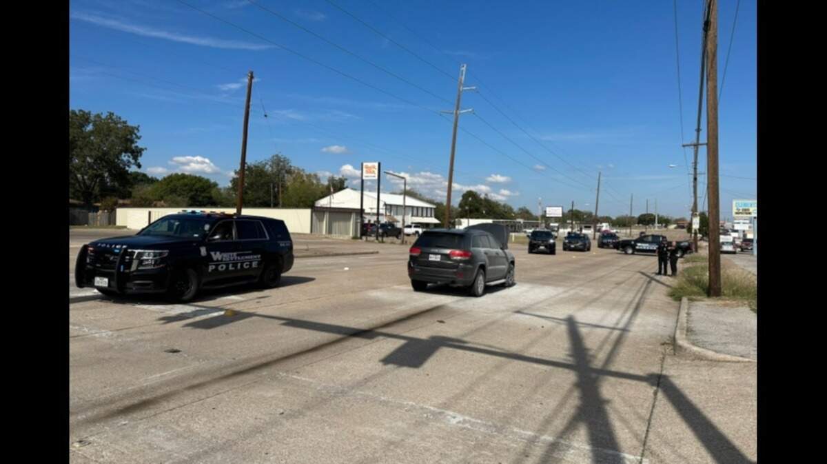 A 14-year-old boy who was traveling on a mini-motor bike was seriously injured Tuesday when he was struck by a SUV on Gibbs Drive, White Settlement police said.