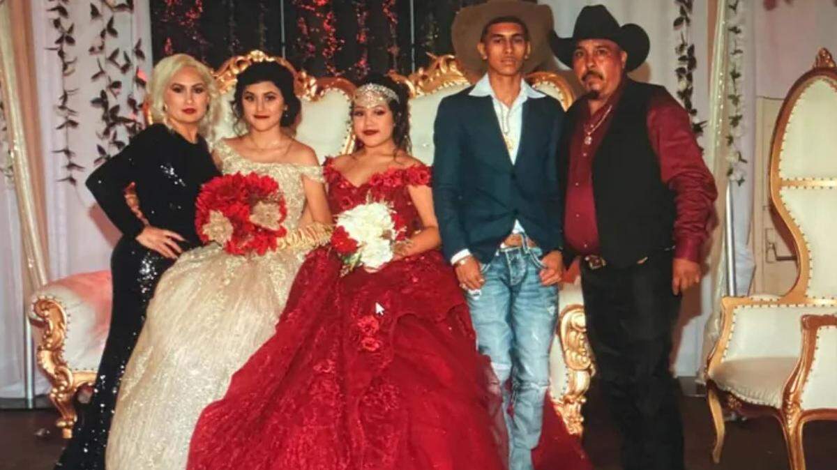 Ana Moreno, left, was killed when people in two cars were shooting at each other and a stray bullet went into her vehicle, according to Dallas police.