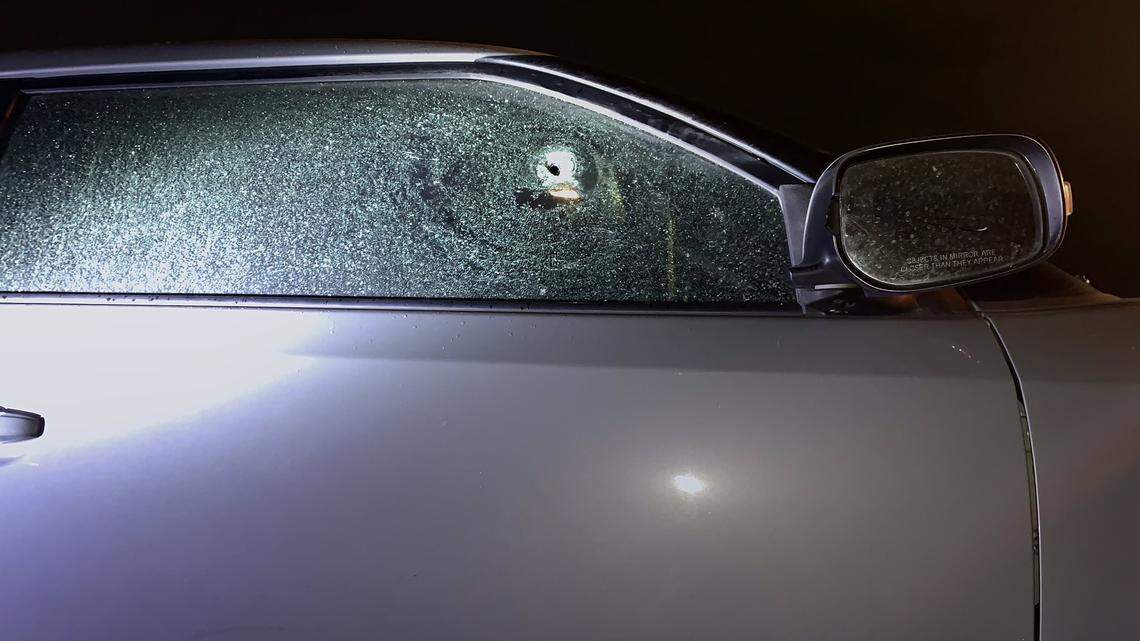 A man was shot in the head during a road rage incident Monday night in Arlington, police said.