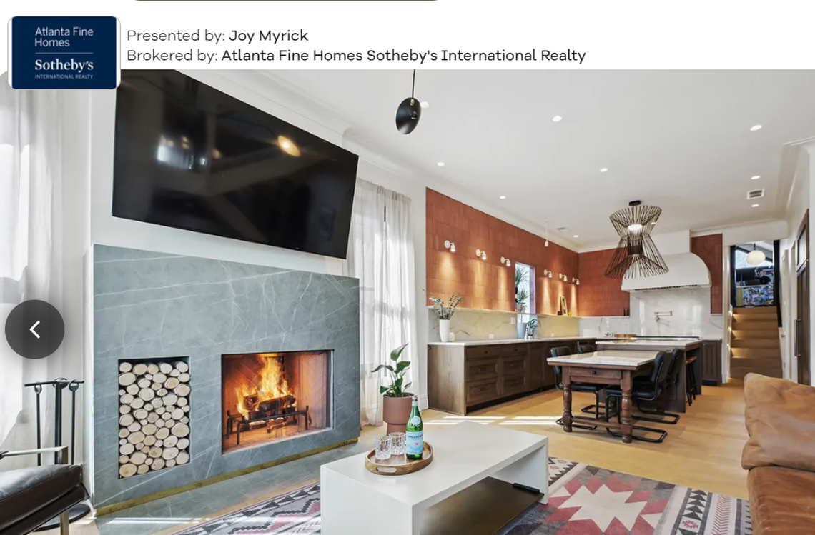 Family room, kitchen