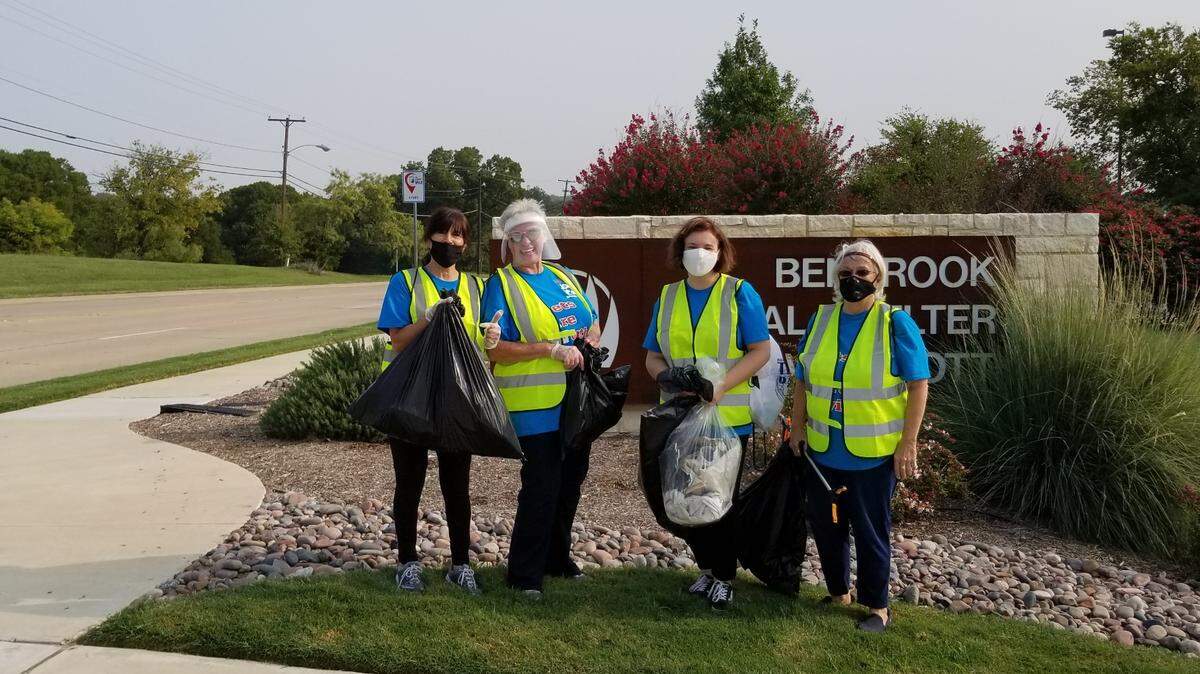 Despite the COVID-19 pandemic, citizens of Benbrook worked together in virtual fashion to hold a Trash Bash to clean up the city.