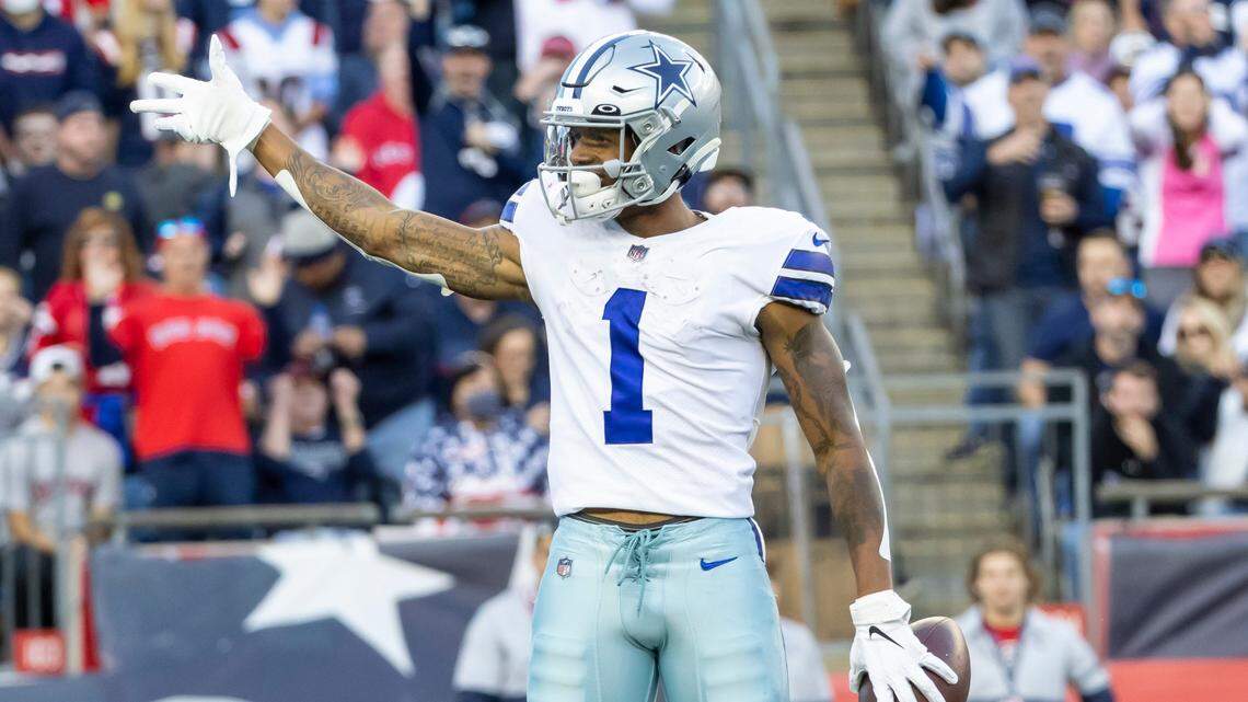 Dallas Cowboys wide receiver Cedrick Wilson has a career-high 252 yards receiving in seven games in 2021. He also has completed two passes, including a huge double-pass to CeeDee Lamb last week against the Vikings.