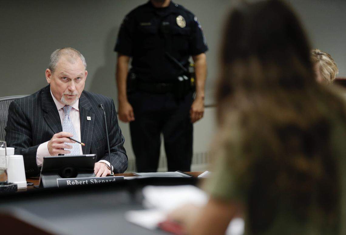 Arlington City Councilman Robert Shepard, left, is seeking reelection for Arlington City Council District 6.