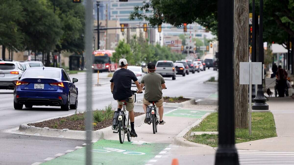 Fort Worth taxpayers spent $8.5 million for road improvements on a stretch of West 7th Street between University Drive and the Trinity River.