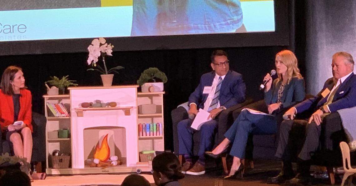 Fort Worth Mayor Mattie Parker joined a panel with TCU College of Education Dean Frank Hernandez and entrepreneur John Goff to discuss Early Childhood Education in Tarrant County. The event was hosted by Child Care Associates CEO Kara Waddell.