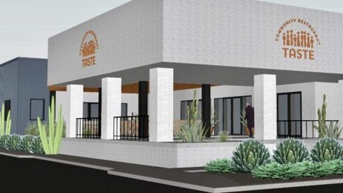 Plans for the Taste Community Restaurant in Arlington.