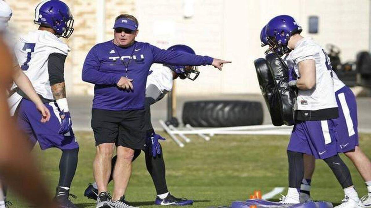 Gary Patterson and the Frogs rolled to a 55-7 victory over Southern to open the season.
