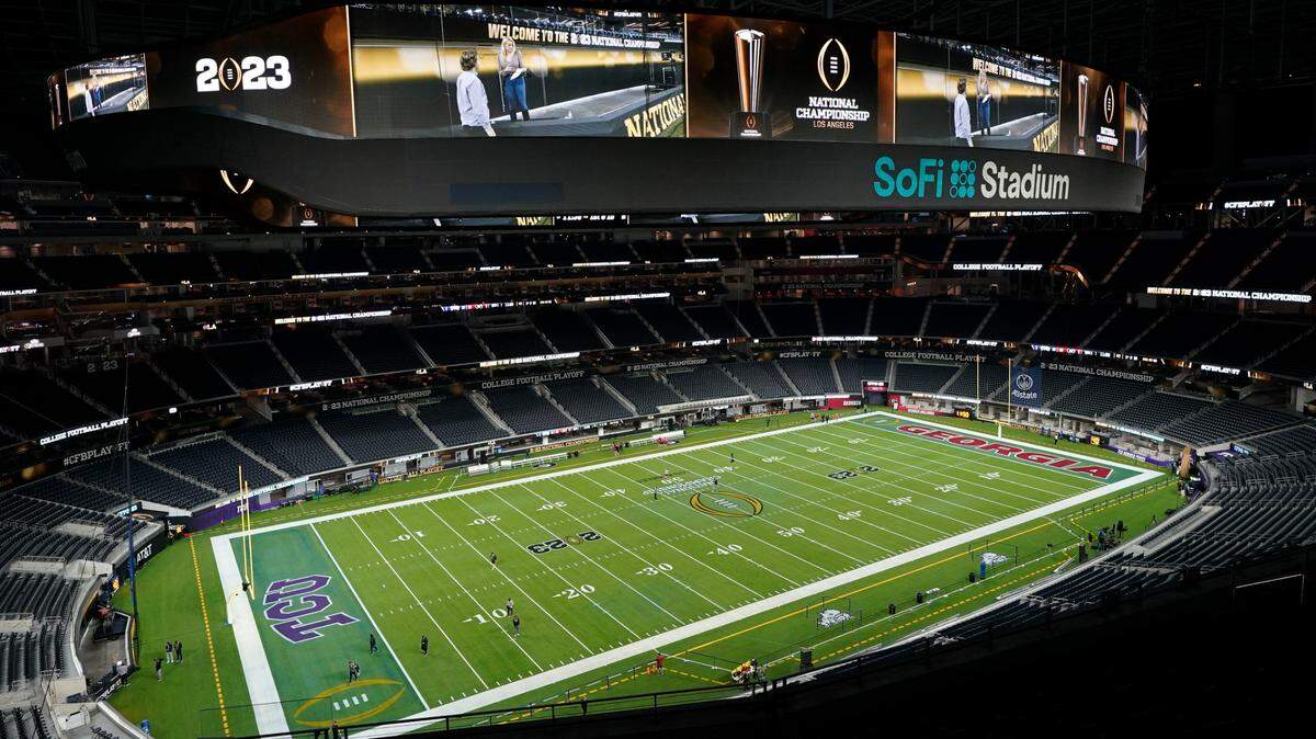 SoFi Stadium will be the site of Monday’s national championship NCAA College Football Playoff.