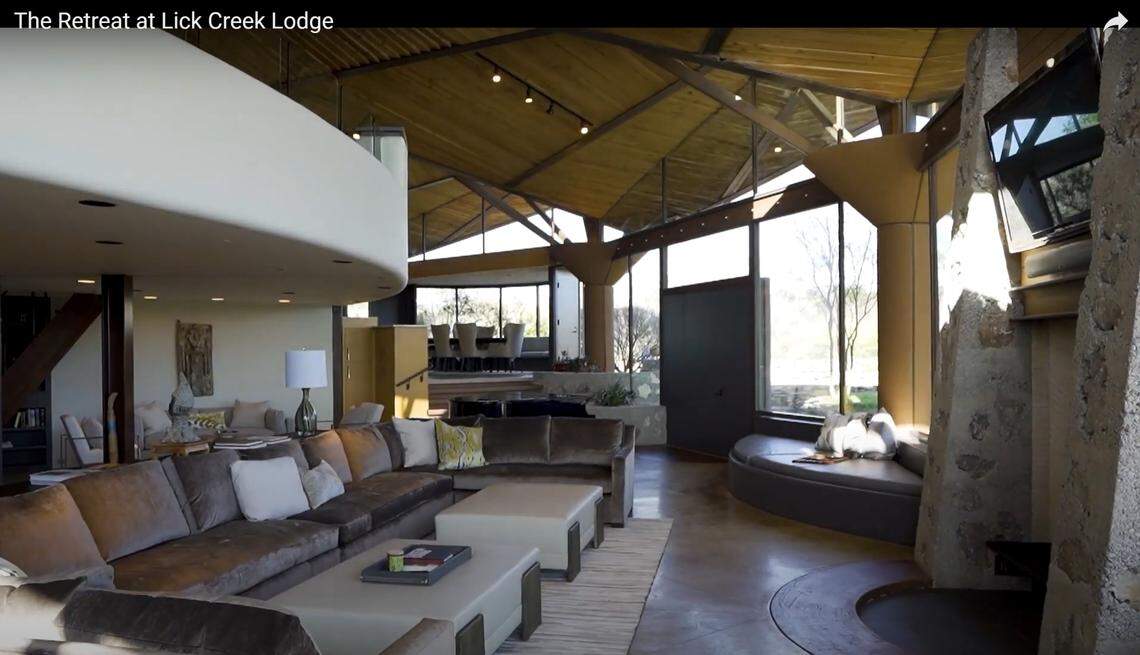 Inside lodge