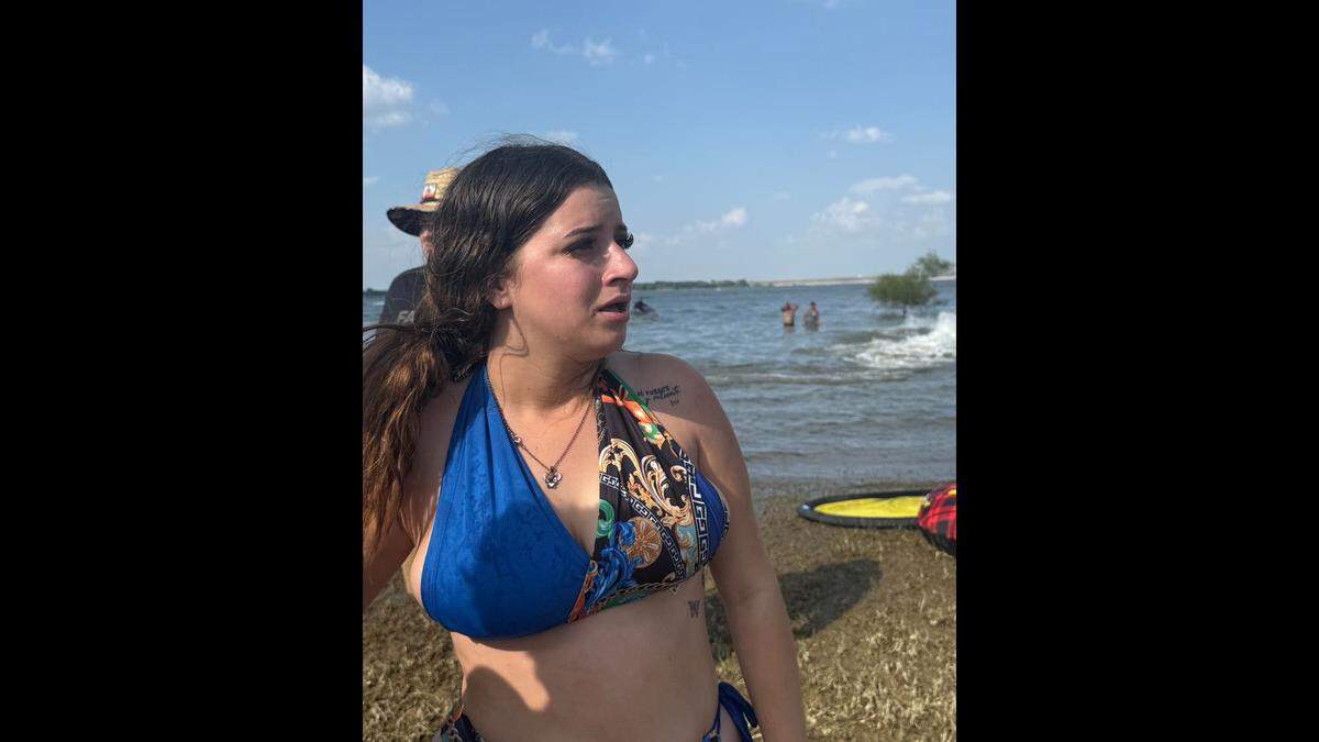 Authorities are searching for this woman, who is accused of fatally striking a kayaker while driving a jet ski on Grapevine Lake on Sunday, May 25.
