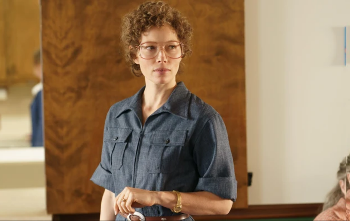 Jessica Biel as Candy Montgomery in Hulu’s “Candy.”