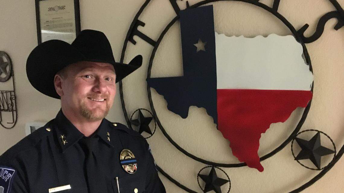 The case against Randy Baker, (pictured) a former Southlake school resource officer who was fired for handcuffing an autistic student was dismissed by a federal judge.