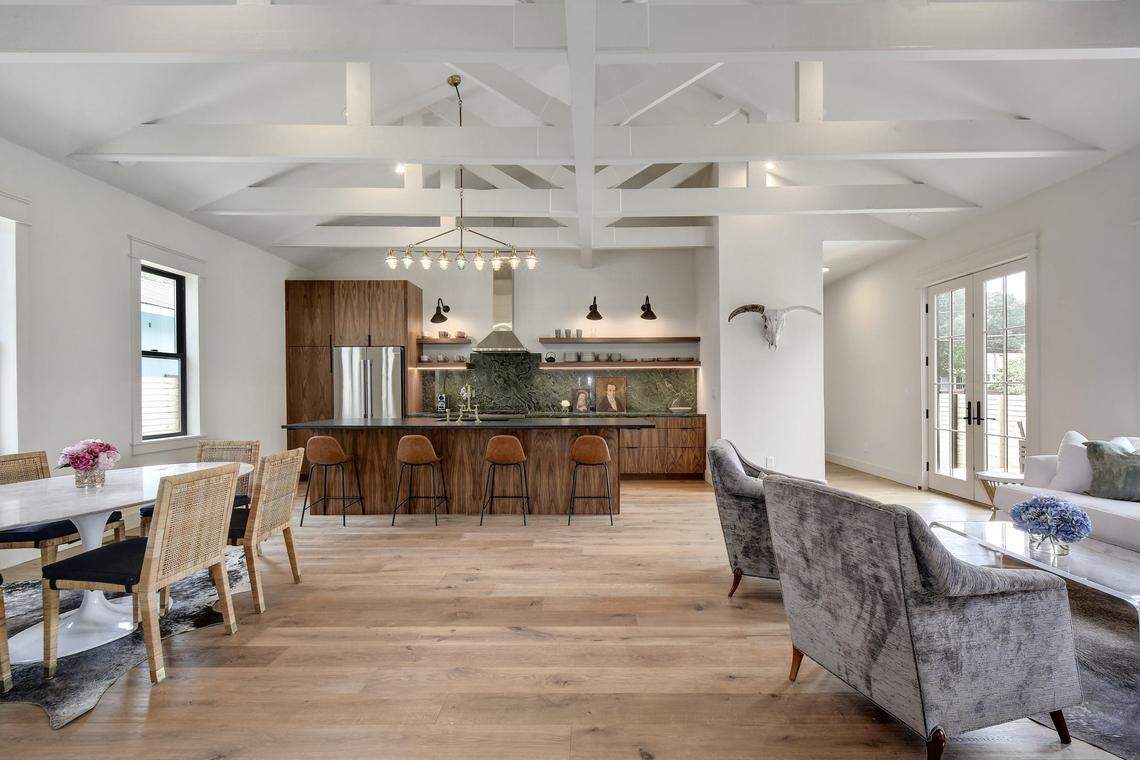 An Austin, Texas home that was converted from an original church in the 1940s is for sale for $845,000.