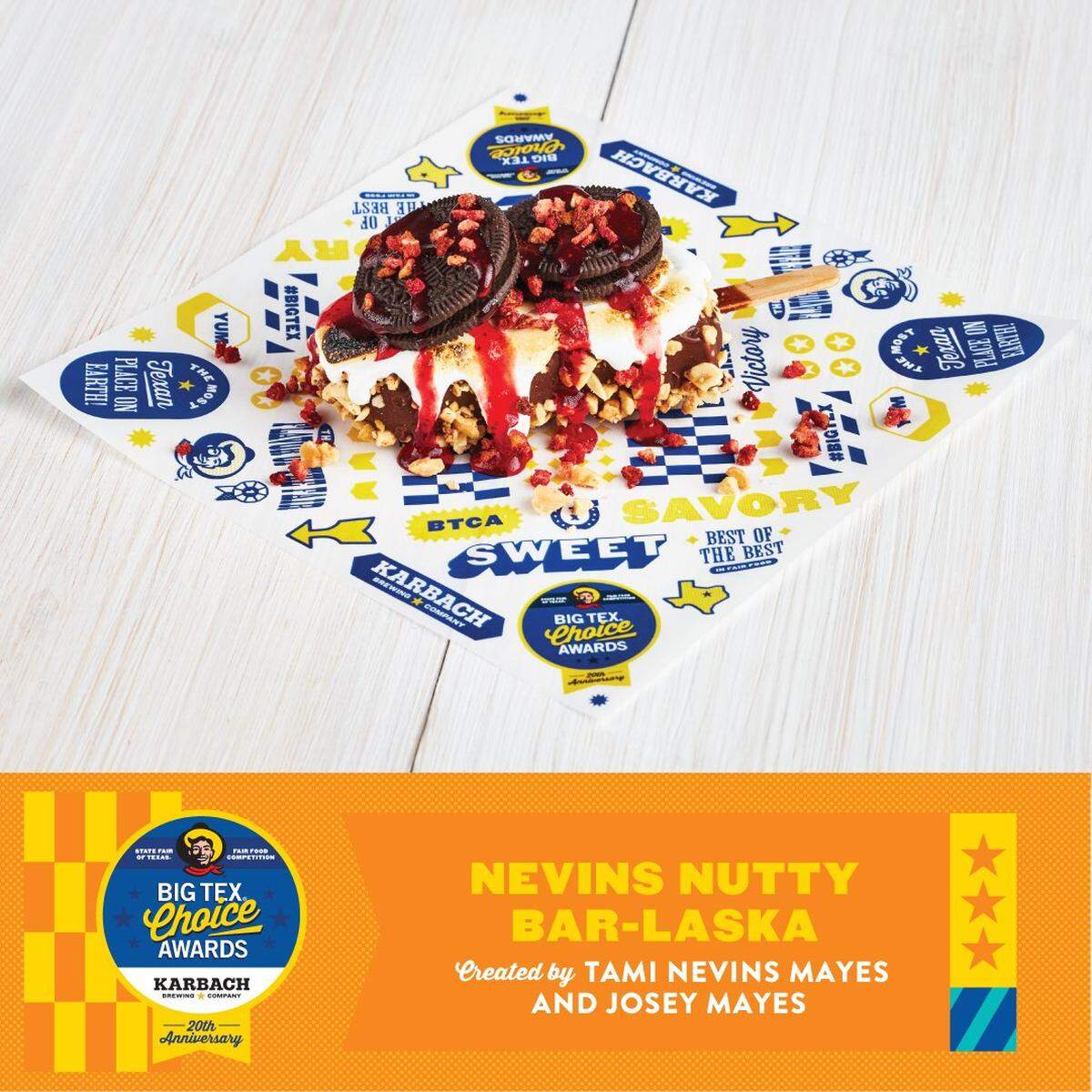 Nevins Nutty Bar-laska by Tami Nevins-Mayes and Josey Mayes
