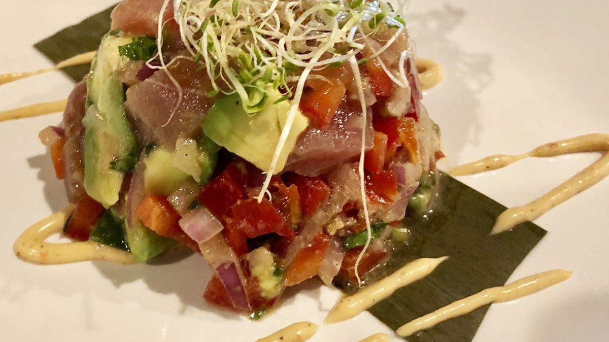 Tuna ceviche at Maiz Cocina & Tequila Bar, which closed in Mansfield after only three months in business.