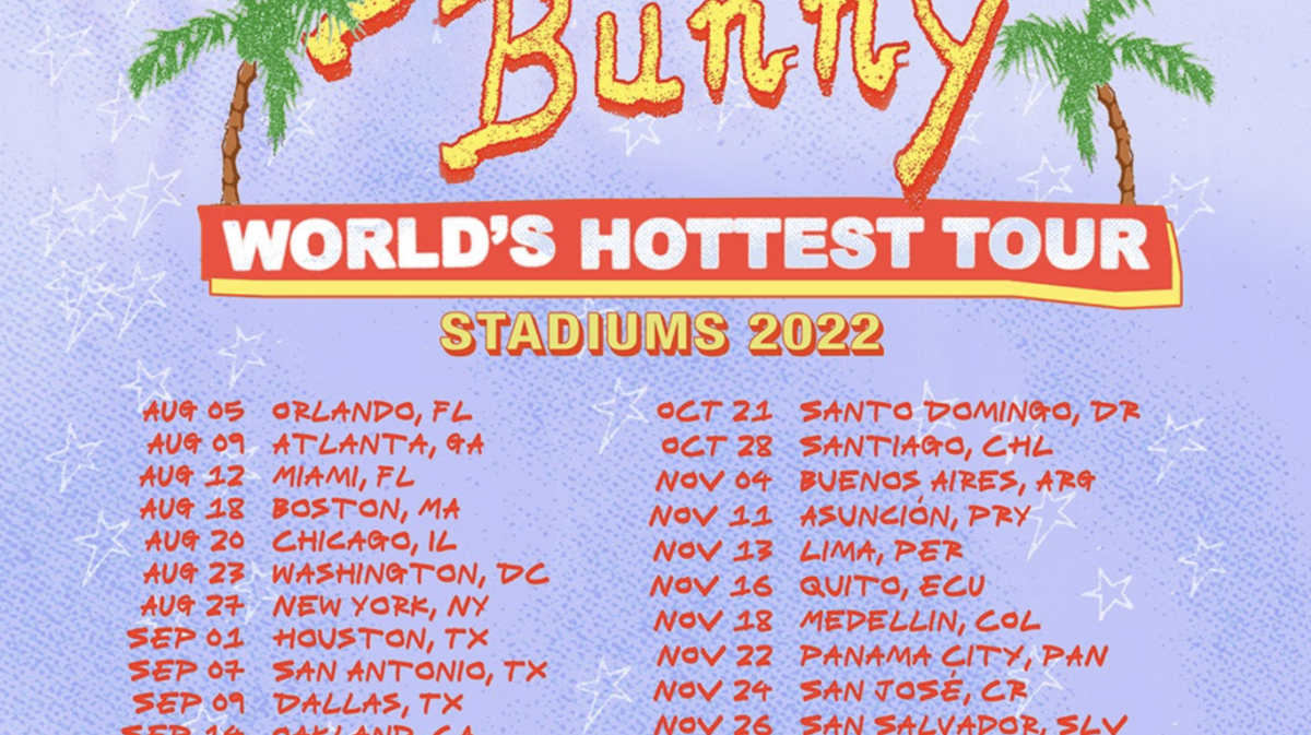 Band Bunny is coming to Arlington in September.