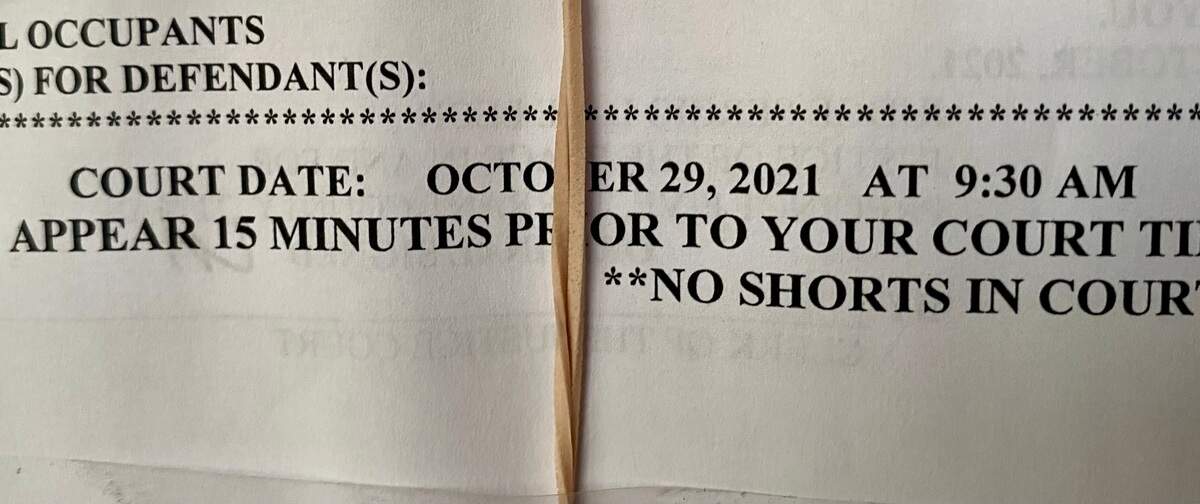 Court papers were seen taped to the door of Horseshoe Hill Cafe.