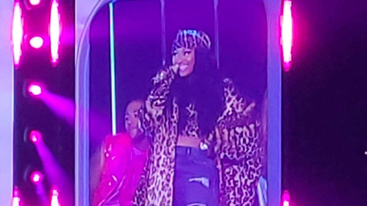 Nicki Minaj crammed more than 30 songs into her nearly 150-minute “Pink Friday 2” Tour Friday night at American Airlines Center in Dallas.