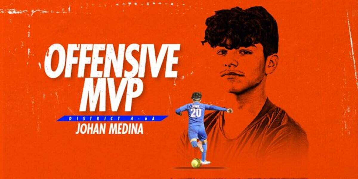 Arlington Bowie freshman Johan Medina is newcomer of the year after scoring 22 goals.