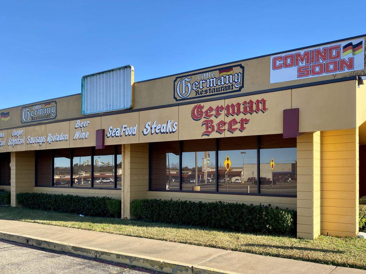 The new Little Germany Restaurant location used to be a Denny’s.