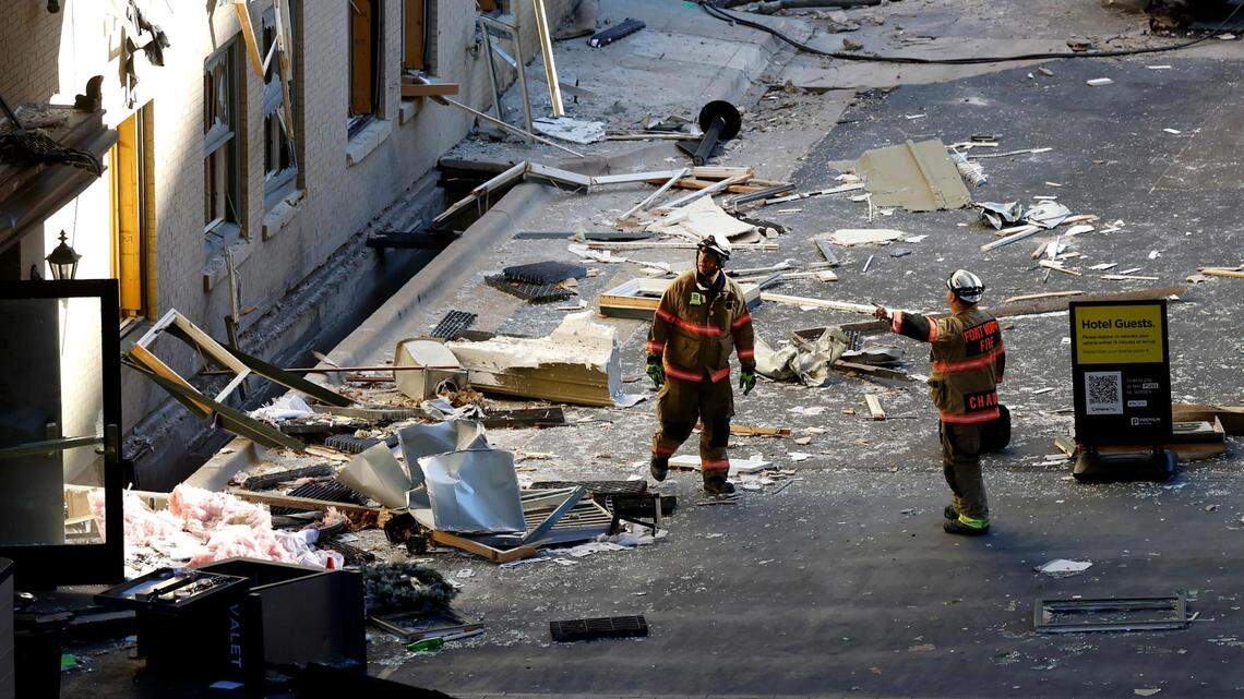 ‘We were freaking out’: Couple recalls being stuck in elevator in Sandman Hotel explosion