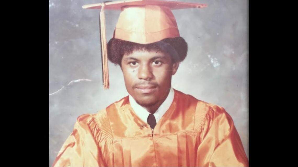 Alvin Ray Johnson, 57, of Fort Worth was killed early Monday when he was struck by a hit-and-run driver. This is his graduation photo from Polytechnic High School.