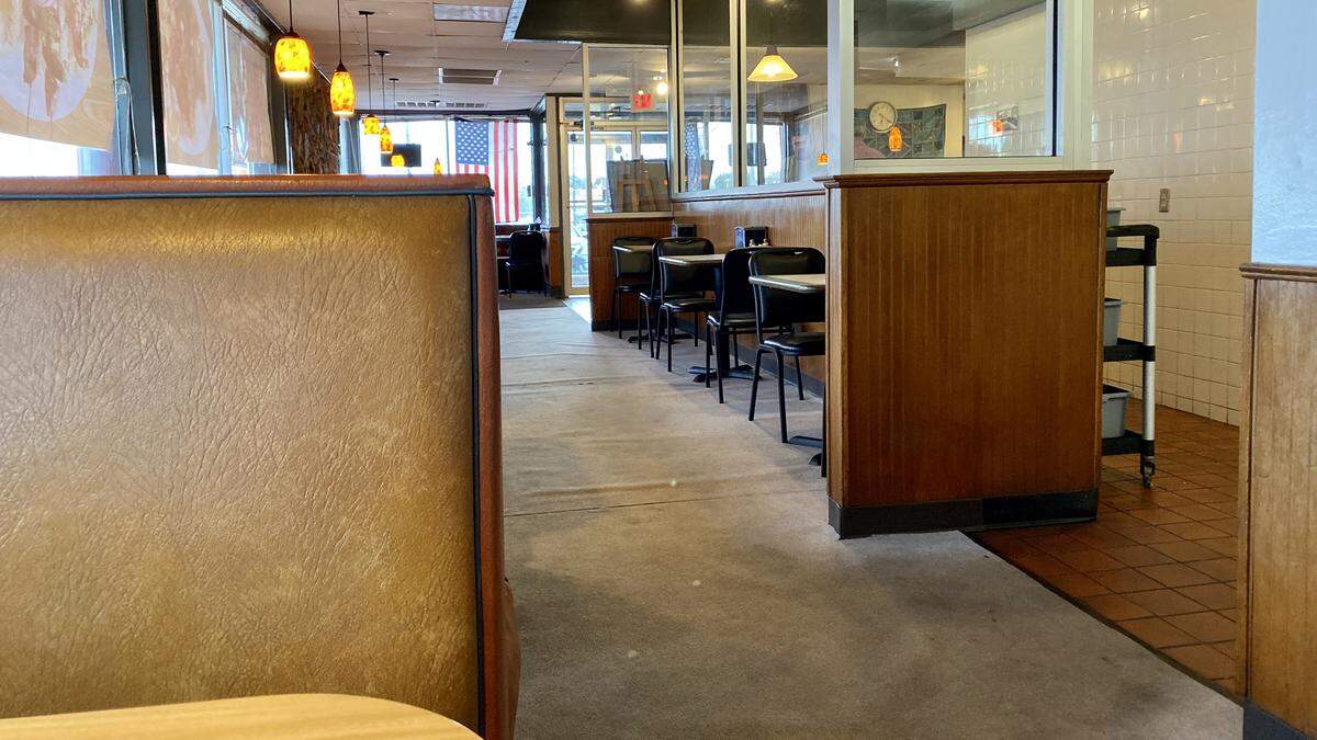 Amira’s is in a drab former plate-lunch diner on West Division Street.