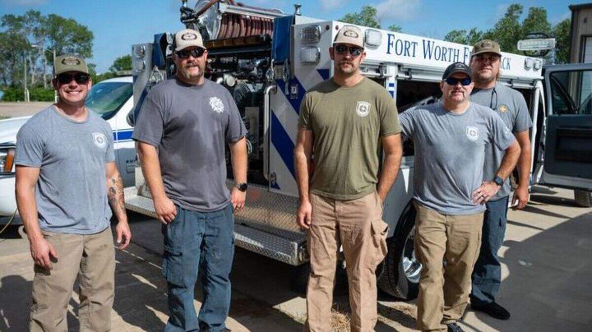 Five Fort Worth firefighters are traveling to California to help with efforts to contain wildfires.