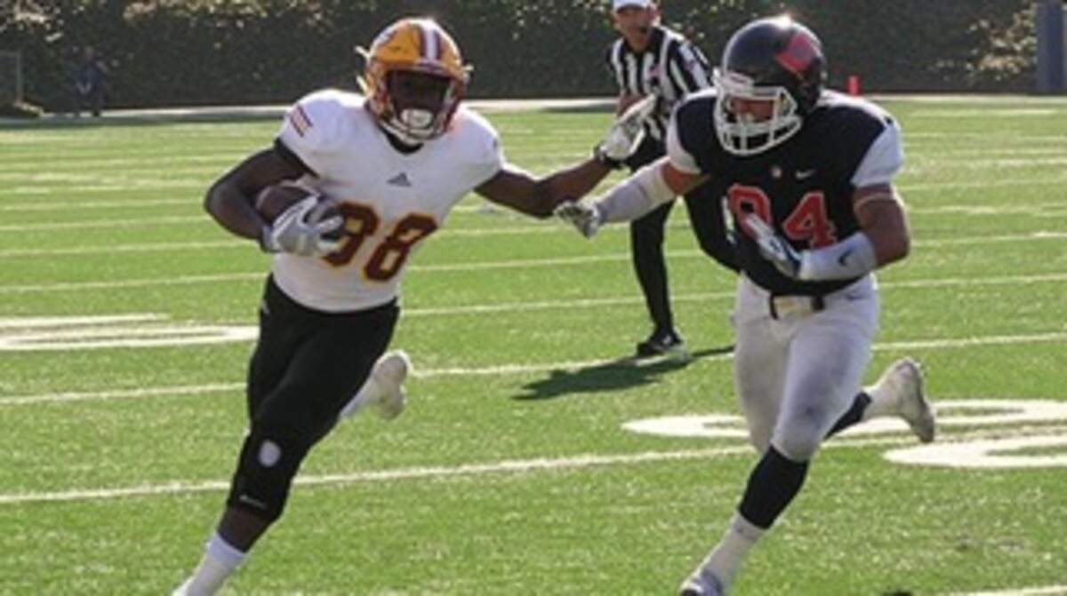 TCU commit Emari Demercado rushed for 1,026 yards and 15 touchdowns in 11 games for Saddleback College in 2017.