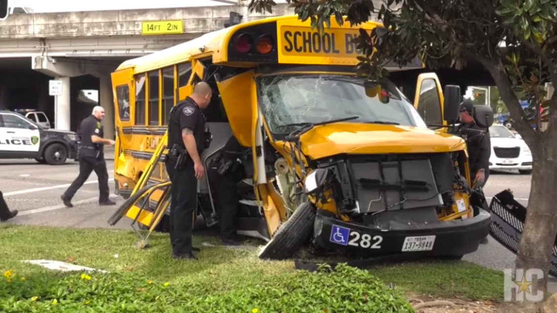 TX teen crashes into school bus in stolen truck: police | Fort Worth ...