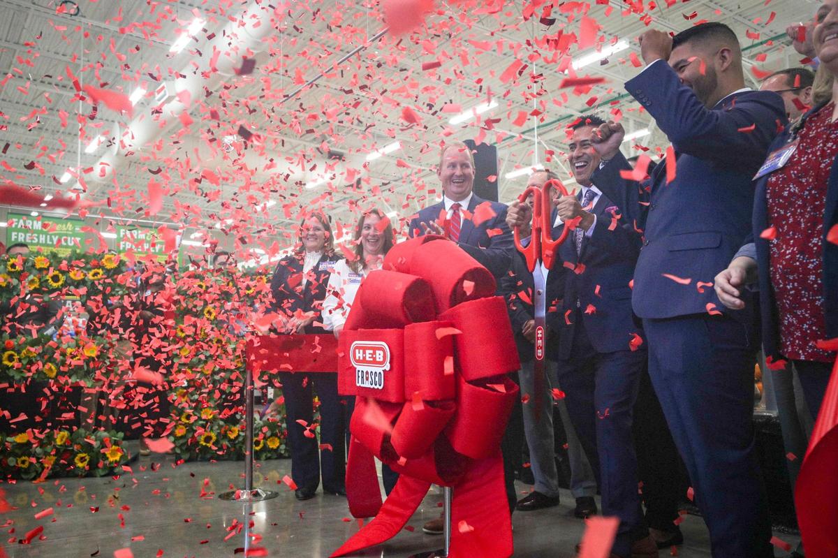 H-E-B opened its first Frisco location on Sept. 20, 2022.