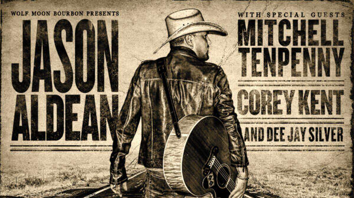Jason Aldean announced his Highway Desperado Tour 2023 with special guests Mitchell Tenpenny, Corey Kent and Dee Jay Silver. The 41-city tour kicks off in early July.