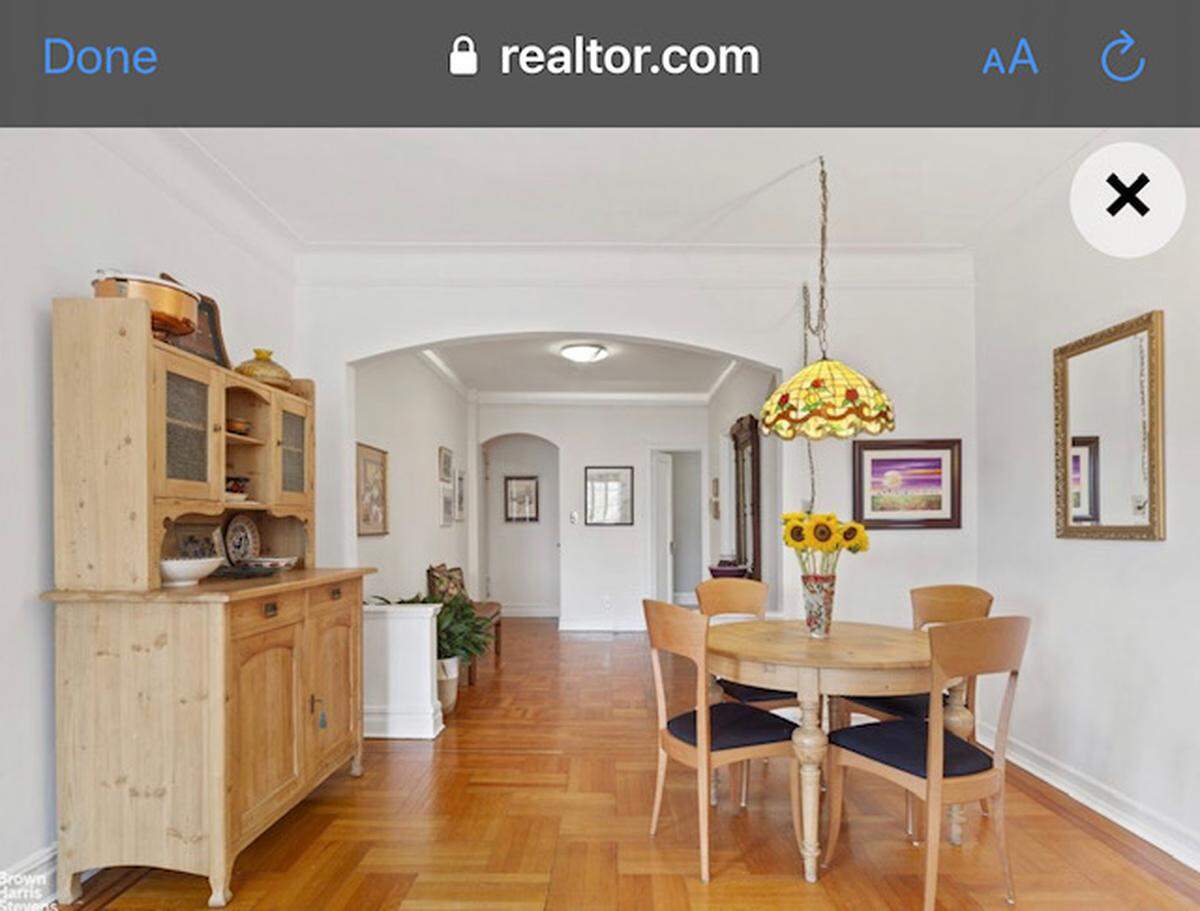 Dining area