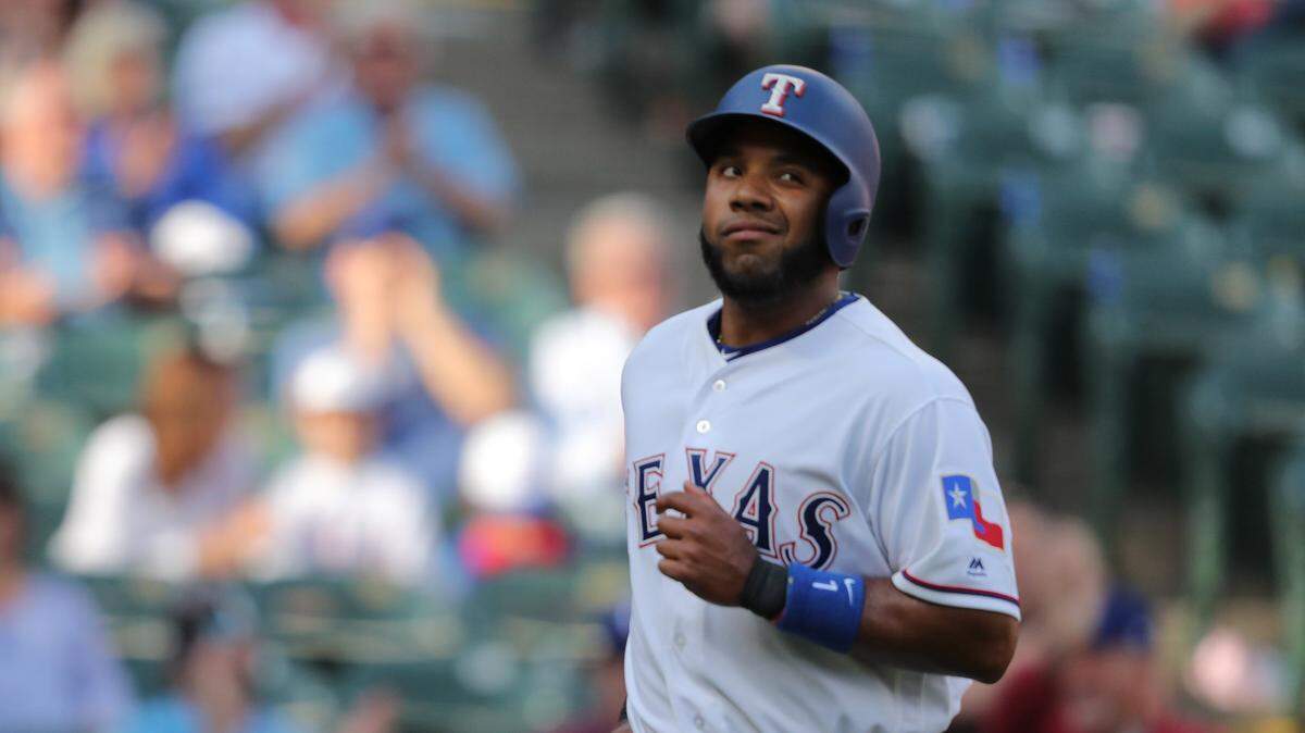 Elvis Andrus will have a bobblehead in his honor available for fans on Saturday against Toronto.